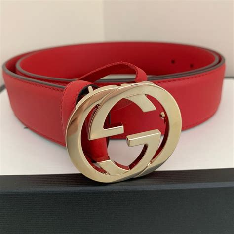 fake red leather gucci belt|replica gucci belt.